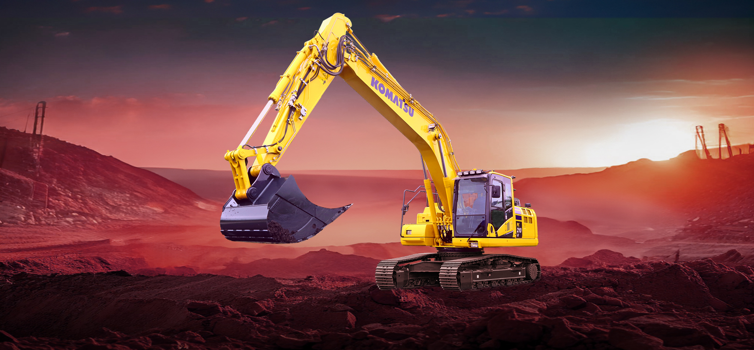 Komatsu PC210 Paletli Ekskavatörlerde Kaçırılmayacak Fırsatlar Sizi Bekliyor!