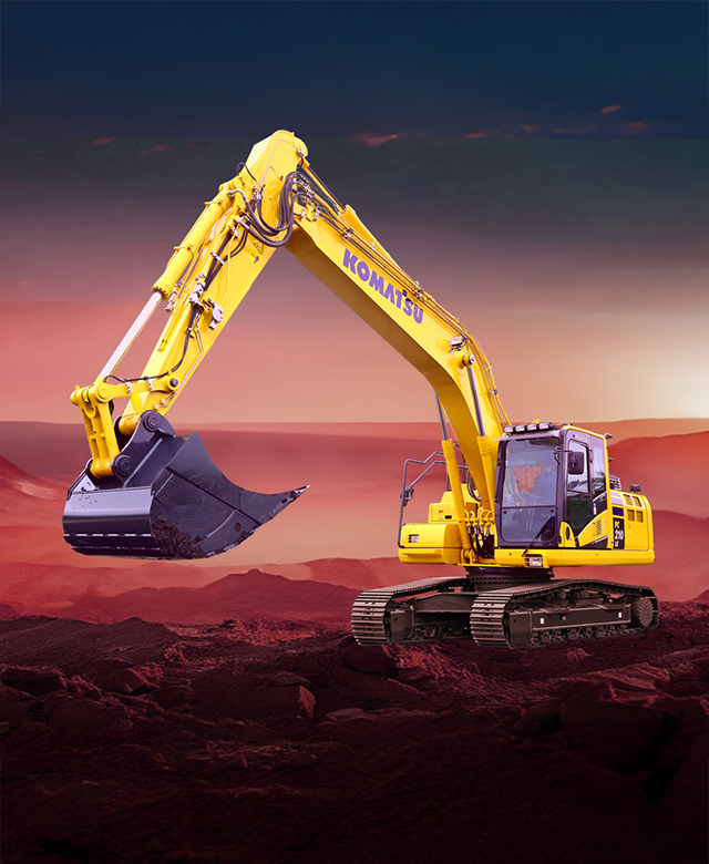 Komatsu PC210 Paletli Ekskavatörler, Avantajlarıyla Kazandırıyor!